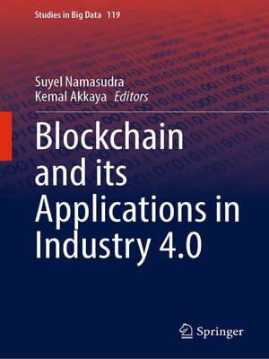 cover image of Blockchain and its Applications in Industry 4.0